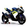 Carenado fibra para motos de circuito Triumph Daytona 660