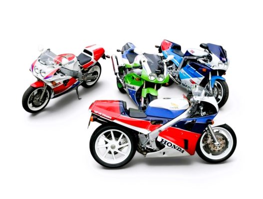 Carenados en fibra de vidrio para motos de circuito clásicas a partir de 1989